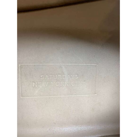 Saturdays NYC Vass Ash Slip On Sneakers Men 10 Blue Print Tie Die Low Top - Picture 7 of 8